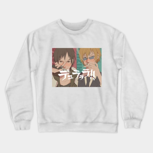 Durarara!! Crewneck Sweatshirt by stompy